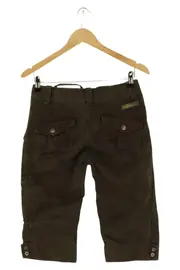 Vorschaubild 2 von Damen Cargohose W27/36/S Grün Khaki Vintage Urban Baumwolle