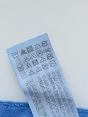 Vorschaubild 4 von Damen Stoffhose Gr. 38 M Blau Klassisch Casual Baumwolle