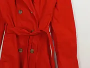 Vorschaubild 3 von Damen Trenchcoat Gr. 44/XXL Rot Baumwolle