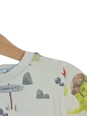 Vorschaubild 3 von Kinder T-Shirt Dinosaurier Motiv Gr. 92 (2 Jahre) Mehrfarbig