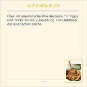 Vorschaubild 2 von Rebo International Wok Kochbuch Orientalische Küche Hardcover über 40 Rezepte