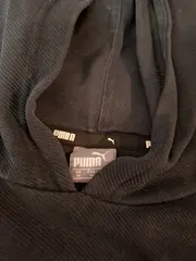 Vorschaubild 4 von Damen Crop Hoodie Kapuzenpullover Schwarz Gr. M Worldwide