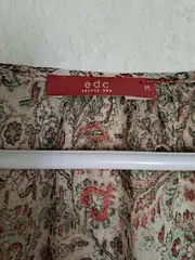 Vorschaubild 6 von EDC Damen Bluse Langarm Blumenmuster Bohemian Casual Mehrfarbig 38 M