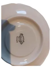 Vorschaubild 2 von Thomas Ivory Unterteller 15 cm Porzellan Weiß Blumenmuster