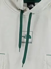 Vorschaubild 2 von Damen Kapuzenpullover Hoodie Cropped Weiß Gr. XS