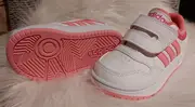 Vorschaubild 3 von Sneaker low Mädchen Gr. 22 Weiß Pink Klettverschluss Sportschuhe