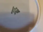 Vorschaubild 4 von Platzteller Klassisch Weiß 15 cm Keramik Blumenmuster Festlich