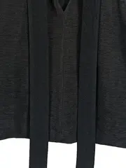 Vorschaubild 3 von Damen Pullunder Schwarz Gr. 38/M mit Schleife Modern