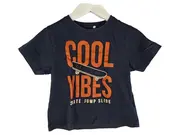 Vorschaubild 1 von Kinder T-Shirt Skateboard Print Gr. 98 Blau Orange Kurzarm