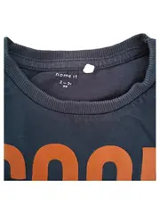 Vorschaubild 3 von Kinder T-Shirt Skateboard Print Gr. 98 Blau Orange Kurzarm