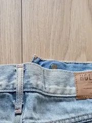 Vorschaubild 5 von Damen Jeans Shorts Gr. 24 Blau Casual Destroyed