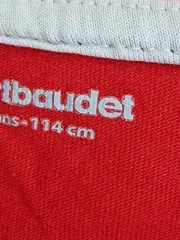 Vorschaubild 5 von Poloshirt Jungen Gr. 116 Rot Grafik Kurzarm Baumwolle Casual