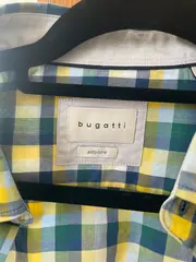 Vorschaubild 2 von Herrenhemd Langarm kariert Gr. M Freizeithemd Easy Care