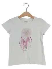 Vorschaubild 1 von Mädchen T-Shirt weiß Traumfänger-Print Gr. 104-110 Casual