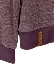 Vorschaubild 5 von Damen Kapuzenpullover Hoodie Gr. S Lila Meliert Fleece