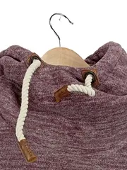 Vorschaubild 4 von Damen Kapuzenpullover Hoodie Gr. S Lila Meliert Fleece