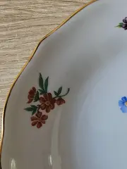 Vorschaubild 4 von Dekoschale Porzellan Blumenmuster Goldrand Klassisch