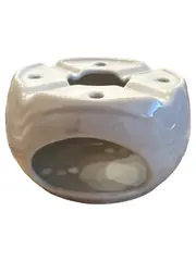 Vorschaubild 1 von KAISER Keramik Duftlampe Weiß Klassisch 13x8cm Aromaöl Teelicht