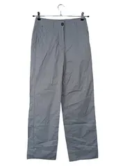 Vorschaubild 1 von Stoffhose Damen Gr. 34 Grau Baumwolle Chino Hose