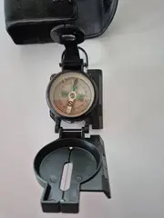 Vorschaubild 5 von TCM Marschkompass Peilkompass Militärkompass mit Etui Schwarz