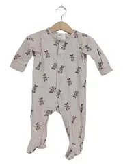 Vorschaubild 1 von Disney Baby Strampler Mädchen Gr. 56/58 Rosa Minnie Maus Schlafanzug