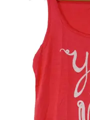 Vorschaubild 2 von EDC Damen Tanktop Rot S Yes & No Sommer Top Shirt