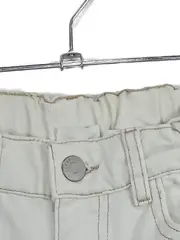 Vorschaubild 2 von Kinder Jeans Shorts Beige Gr. 140 Casual Distressed