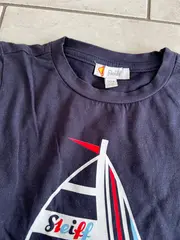 Vorschaubild 3 von Kinder T-Shirt Segelboot Motiv Gr. 104 Blau Maritim