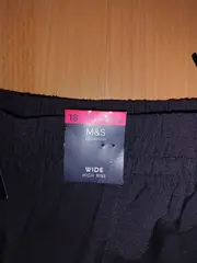 Vorschaubild 10 von M&S Damen Stoffhose Gr. 46 Grau Casual Elastikbund