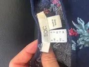 Vorschaubild 3 von EDC Damen T-Shirt Blumenmuster Einheitsgröße Blau Casual