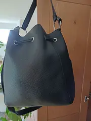 Vorschaubild 4 von Damen Beuteltasche Eimer Tasche Schwarz Casual Polyurethan