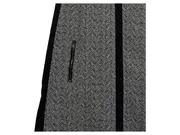 Vorschaubild 2 von Businesskleid Damen Gr. 42/L Fischgrät Grau Schwarz Ärmellos