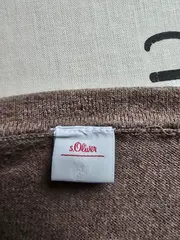 Vorschaubild 5 von Damen Pullover Gr. 36 Beige Casual Langarm