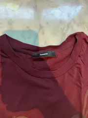 Vorschaubild 4 von T-Shirt Damen Gr. 38/M Rot Casual Logo-Print