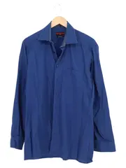 Vorschaubild 1 von Herren Business Hemd Blau Gr. 42/XL Modern Fit Langarm Klassisch