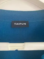 Vorschaubild 2 von Taifun Damen Strickjacke Gr. 38 M Petrol Modern Langarm Cardigan