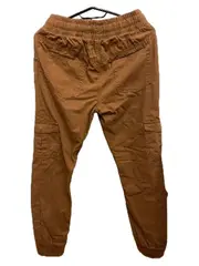 Vorschaubild 2 von Cargohose Kinder Gr. 158 Braun Baumwolle Jogger Cargo