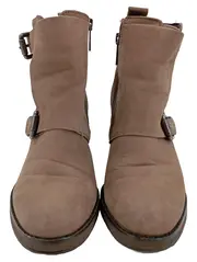 Vorschaubild 2 von MARC O POLO Damen Stiefelette Braun Gr. 38 Leder Casual Modern Schnallen