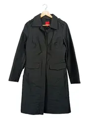 Vorschaubild 1 von Damen Trenchcoat Mantel Schwarz Gr. M 38 Klassisch Business