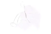 Vorschaubild 2 von Elegante Beuteltasche Weiß mit Spitze Hochzeit Braut Set mit Masken