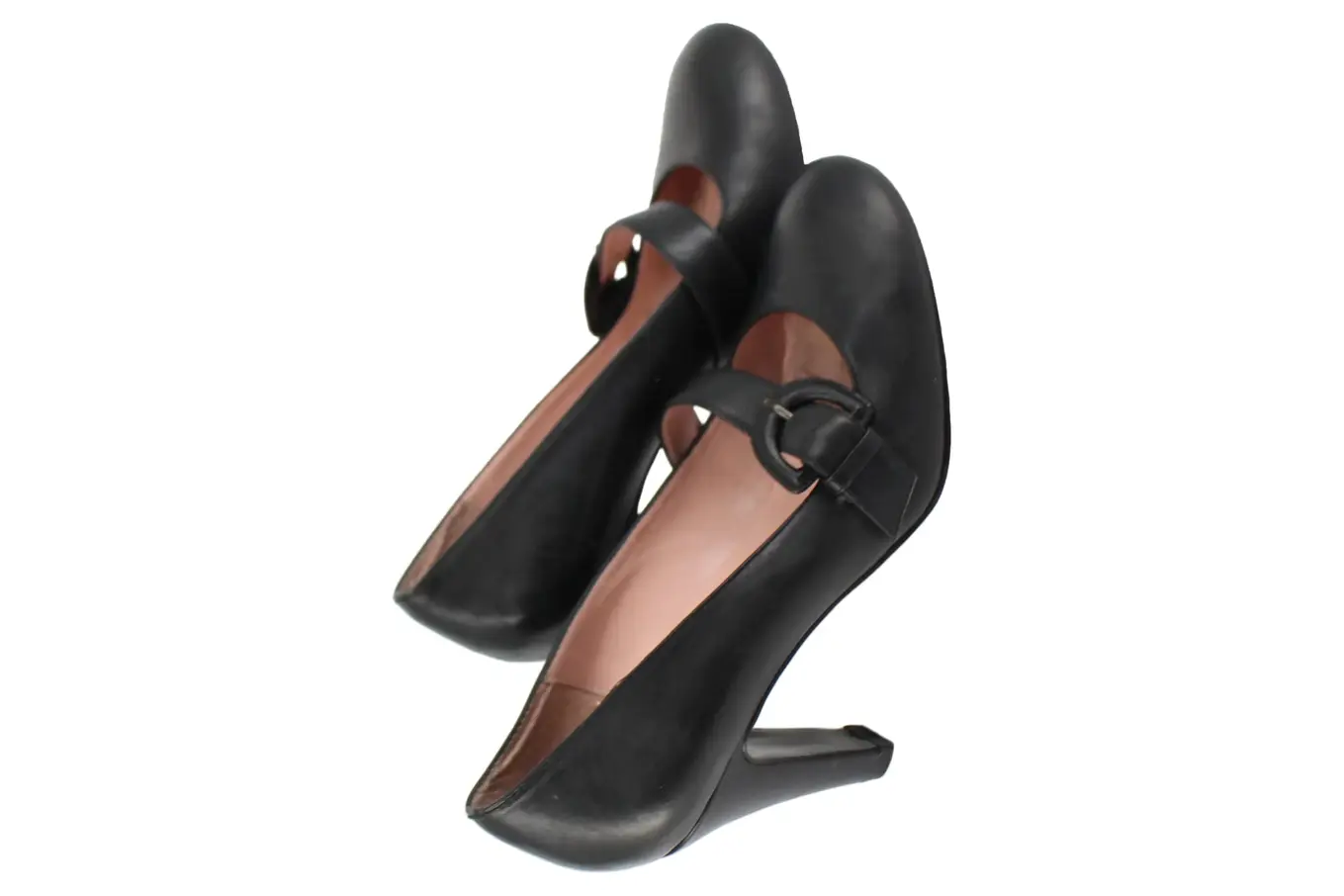 TIGER OF SWEDEN Pumps Damen Gr. 37 Schwarz Elegant Business Leder Schnalle