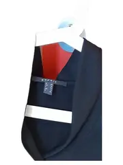 Vorschaubild 3 von Damen Bluse Langarm Schwarz Gr. 38 M Elegant V-Ausschnitt