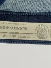 Vorschaubild 3 von SLANDY-HIGH High Waist Jeans Damen W30/L26 38 M Blau Stretch