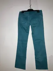 Vorschaubild 2 von EDC Damen Stoffhose Gr. 34 Petrol Casual Hose