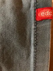 Vorschaubild 5 von EDC Damen Stoffhose Gr. 34 Petrol Casual Hose