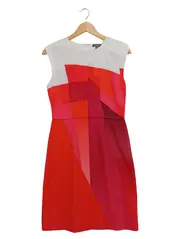 Vorschaubild 1 von Damen Cocktailkleid Gr. 38;M Mehrfarbig Modern