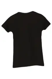 Vorschaubild 2 von MERCEDES BENZ Damen T-Shirt Schwarz Gr. 36/S Logo Casual Streetwear