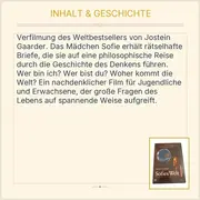 Vorschaubild 3 von Sofies Welt DVD Jostein Gaarder Philosophie Film Weltbestseller Verfilmung