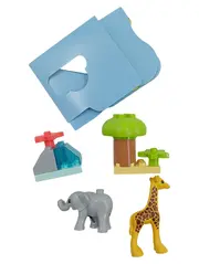 Vorschaubild 2 von DUPLO 10971 Wilde Tiere Afrikas Elefant Giraffe Komplett