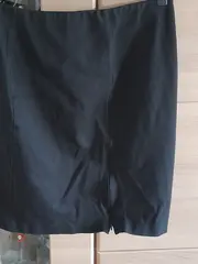 Vorschaubild 2 von Damen Bleistiftrock Gr. 42 Schwarz Business Rock